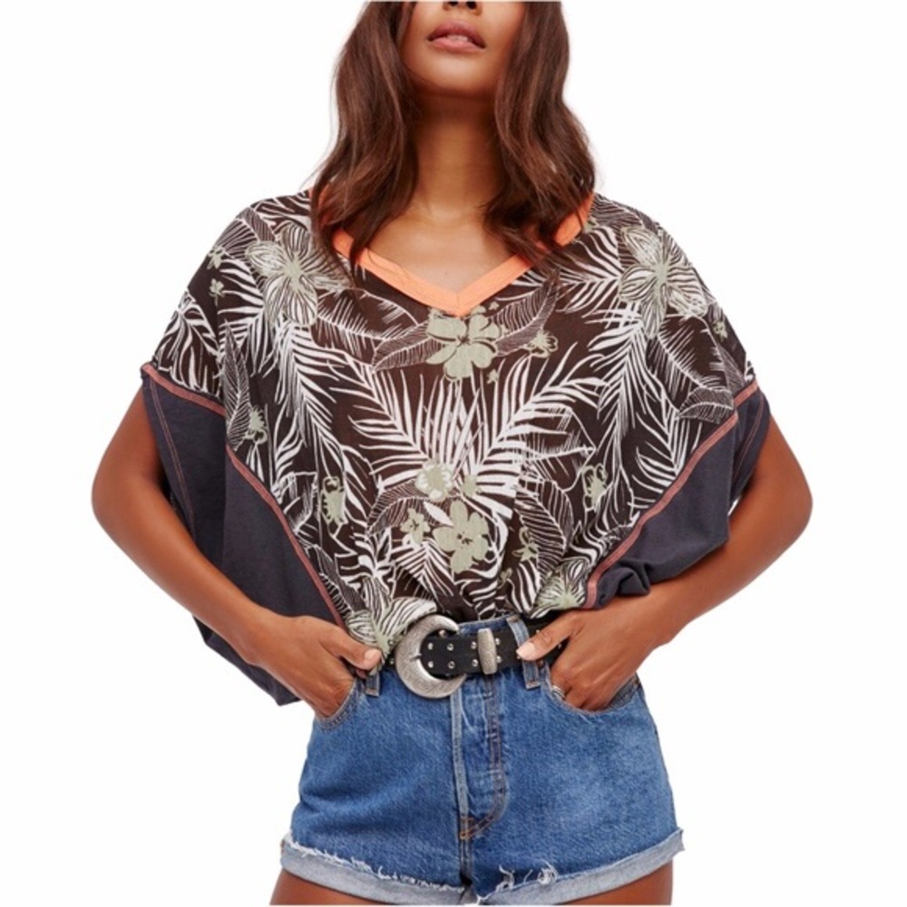 FREE PEOPLE Margot oversized tee